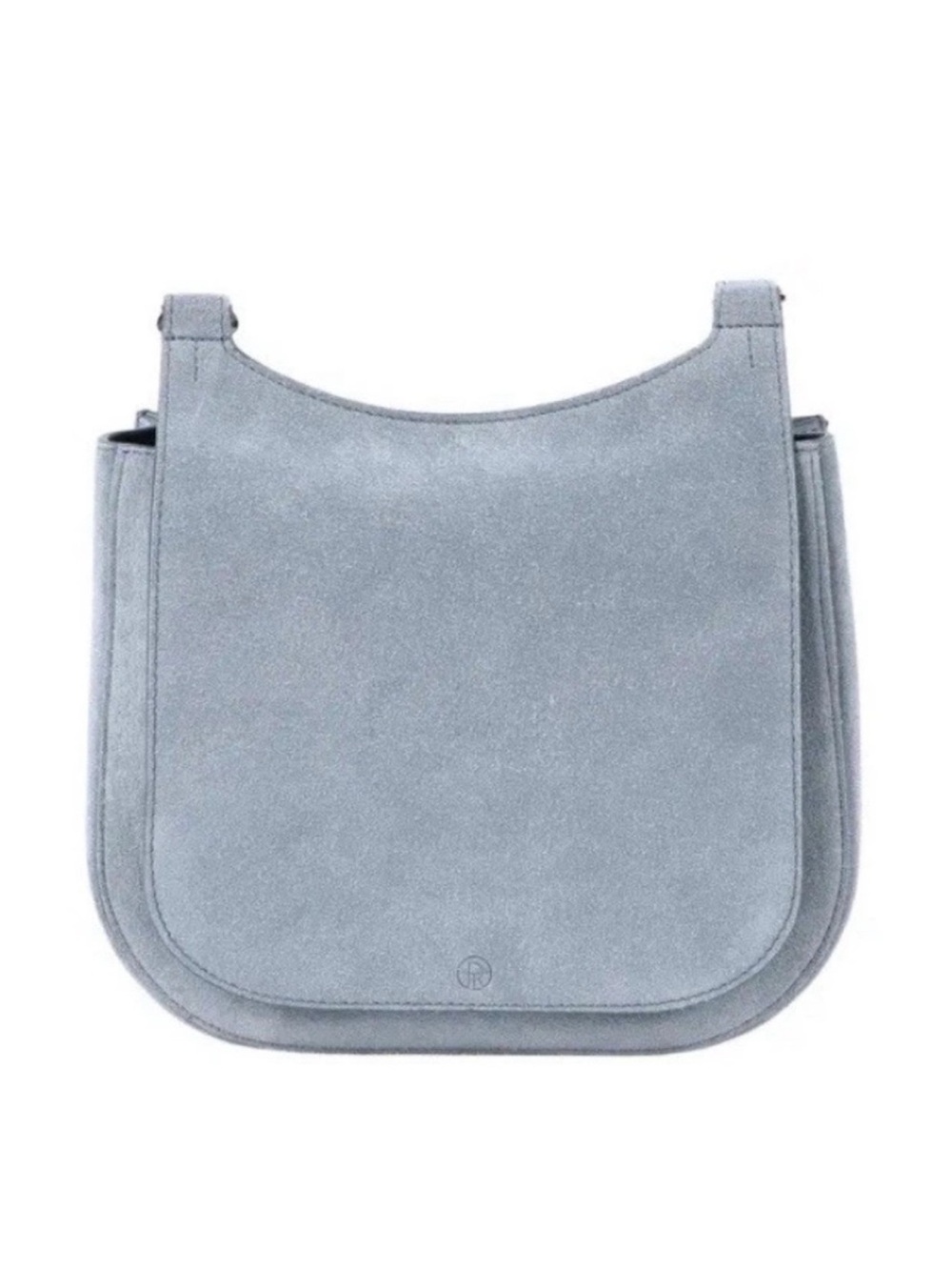 The Row Women's Light Blue Suede Hunting Saddle Crossbody Bag 9